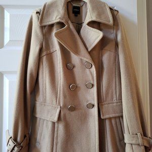 Express Tan Pea Coat